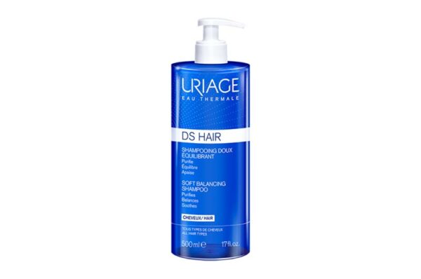 URIAGE DS HAIR Shampooing Doux Equilibrant flacon 500 ml
