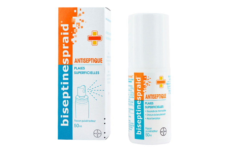 BISEPTINE SPRAID pulvérisateur 50 ml - Pharma-Médicaments.com