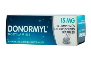 DONORMYL comprimés effervescents 15 mg boîte de 10