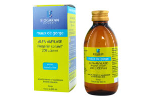 ALFA AMYLASE BIOGARAN 200 UI sirop 200 ml