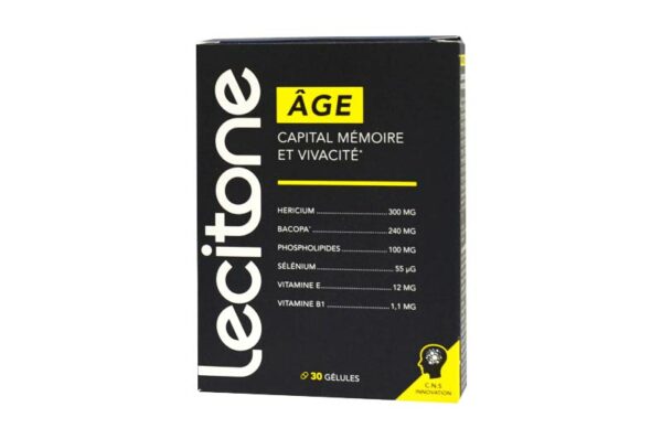 LECITONE AGE capital mémoire et vivacité 30 gélules