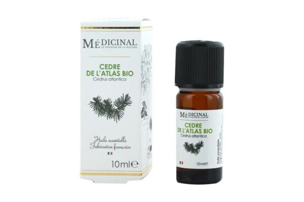 MEDICINAL Huile essentielle Cedre de l'atlas BIO 10 ml
