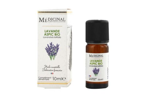 MEDICINAL Huile essentielle Lavande aspic BIO 10 ml