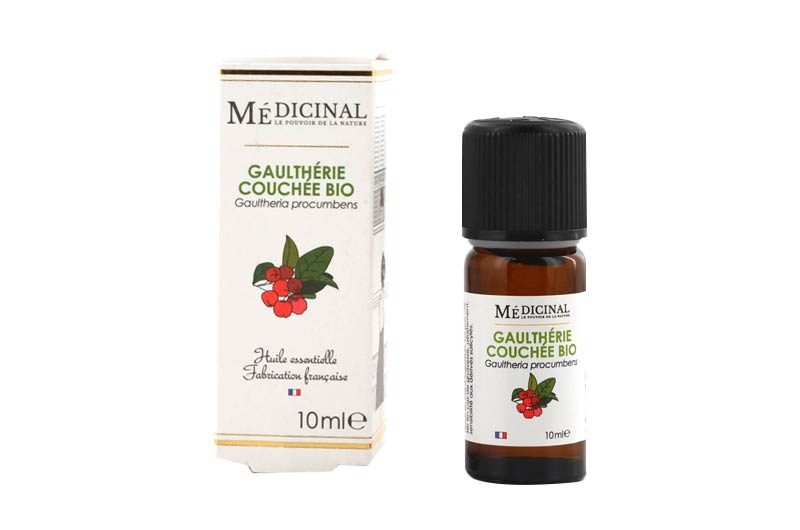 MEDICINAL Huile essentielle Gaulthérie BIO 10 ml - Pharma-Médicaments.com