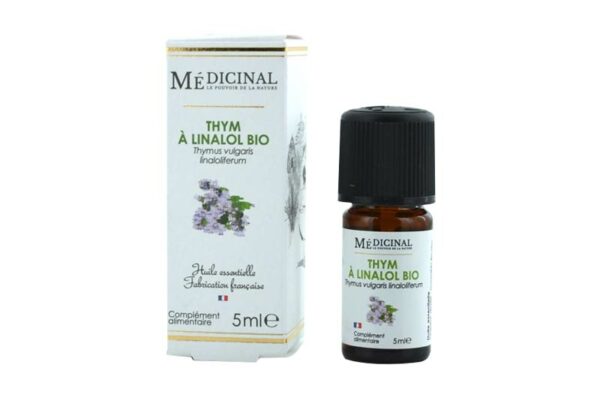 MEDICINAL Huile essentielle Thym linalol BIO 5 ml