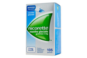 NICORETTE Gomme Menthe Glaciale 2 mg Sans Sucre boîte de 105