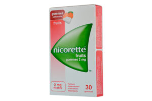 NICORETTE Gomme Fruits 2 mg Sans Sucre boîte de 30