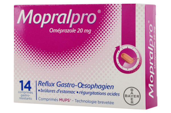 MOPRAL PRO 20 mg boîte de 14 comprimés