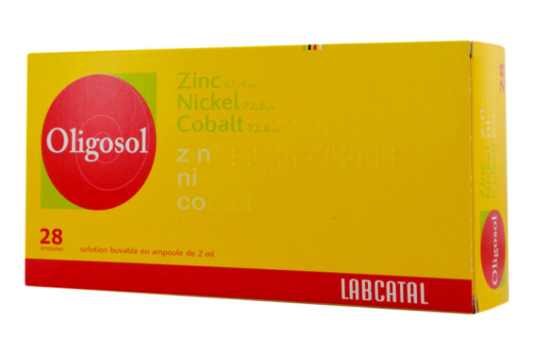 OLIGOSOL Zinc Nickel Cobalt boîte de 28 ampoules