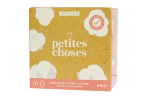 LES PETITES CHOSES serviette hygiénique nuit  x10