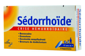SEDORRHOIDE crise hémorroïdaire 8 suppositoires