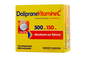 DOLIPRANE VITAMINE C 500 mg / 150 mg 16 comprimés