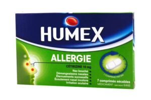 HUMEX allergie comprimé cetirizine 10 mg