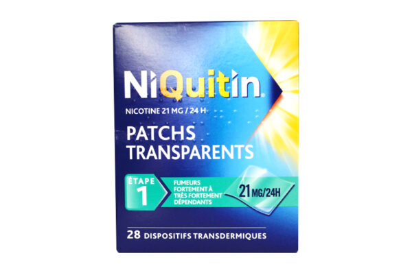 NIQUITIN 21 mg/24h 28 patchs