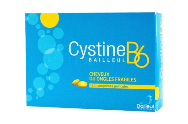 CYSTINE B6  BAILLEUL 500 mg/ 50 mg 120 comprimés