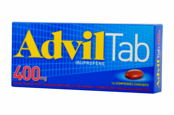 ADVILTAB 400 mg comprimé enrobé boite de 14