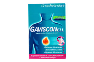 GAVISCONELL Menthe  suspension sans sucre 12 sachets