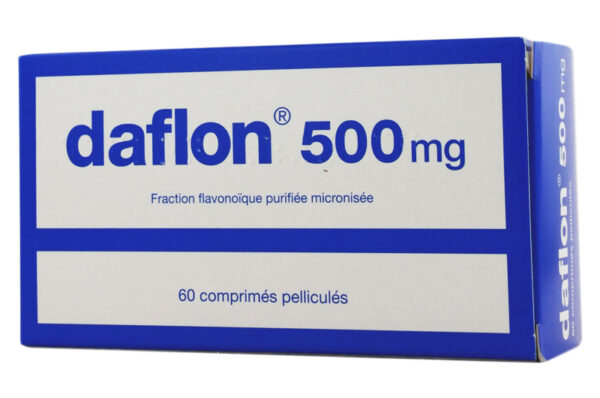 DAFLON 500 mg 60 comprimés pelliculés