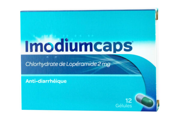 IMODIUMCAPS 2 mg boîte de 12 gélules