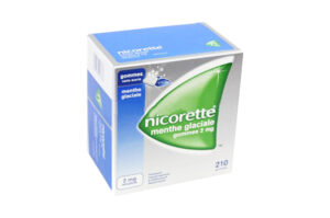 NICORETTE Gomme Menthe Glaciale 2 mg Sans Sucre boîte de 210