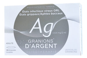 GRANIONS d'Argent 30 ampoules buvables