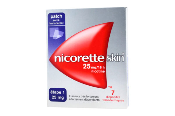 NICORETTESKIN Dispositif transdermique 25 mg/16h boite 7
