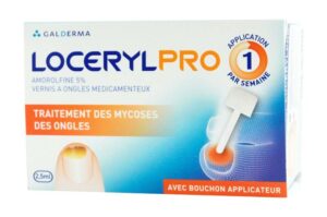 LOCERYLPRO Amorolfine 5% vernis mycoses ongles 2,5 ml