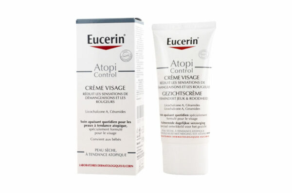 EUCERIN AtopiControl Crème Visage Calmante tube 50 ml
