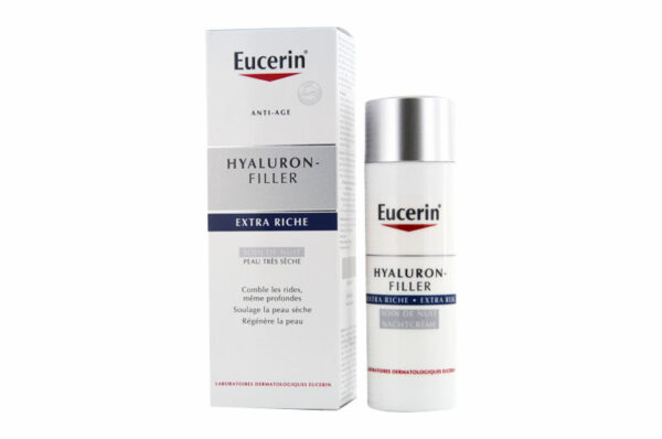 EUCERIN Hyaluron-Filler Extra Riche Soin de Nuit flacon pompe 50 ml