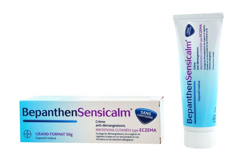 Bepanthen Sensicalm Crème Eczéma Anti-Démangeaisons sans Cortisone 50g