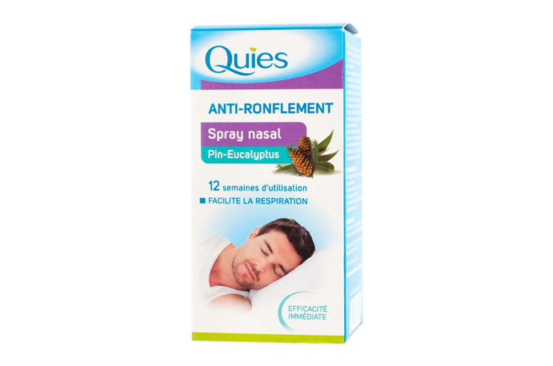 QUIES ANTI-RONFLEMENT Spray nasal Pin Eucalyptus 15 ml -  Pharma-Médicaments.com