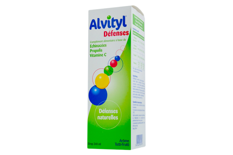 Alvityl Défenses Sirop Flacon 240ml Acheter / Commander En Ligne ✓