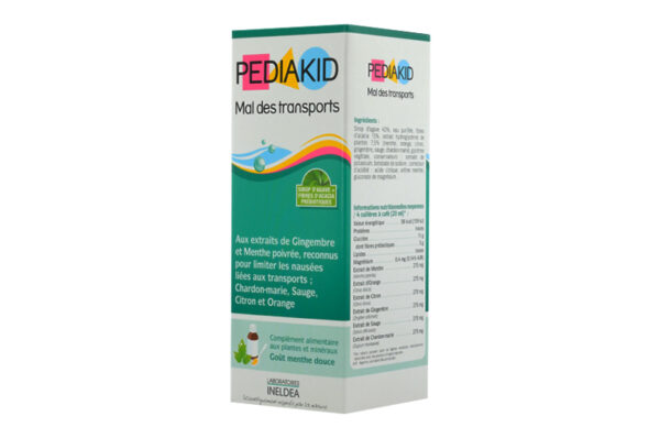 PEDIAKID Mal des transports sirop 125 ml