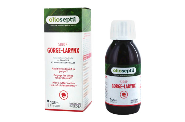 OLIOSEPTIL GORGE-LARYNX SIROP 125 ML