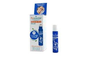PURESSENTIEL Maux de Tête ROLLER 9 huiles essentielles 5 ml