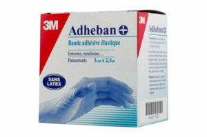 ADHEBAN PLUS bande adhésive élastique 3cmx2,5m