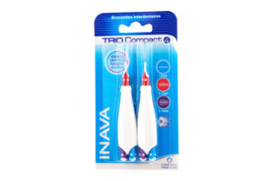 INAVA brossettes trio compact N°4 larges mixtes