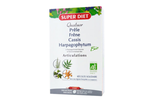 SUPER DIET QUATUOR ARTICULATION BIO 20 ampoules