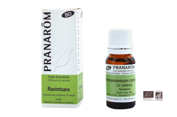 HUILE ESSENTIELLE chémotypées Ravintsara BIO- feuille 10 ml