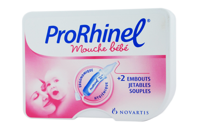 PRORHINEL Mouche bébé + 2 embouts jetables - Pharma-Médicaments.com