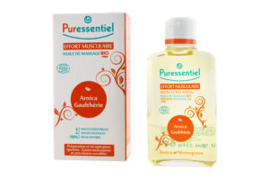 PURESSENTIEL Huile de Massage BIO Effort musculaire Arnica-Gaulthérie 100 ml