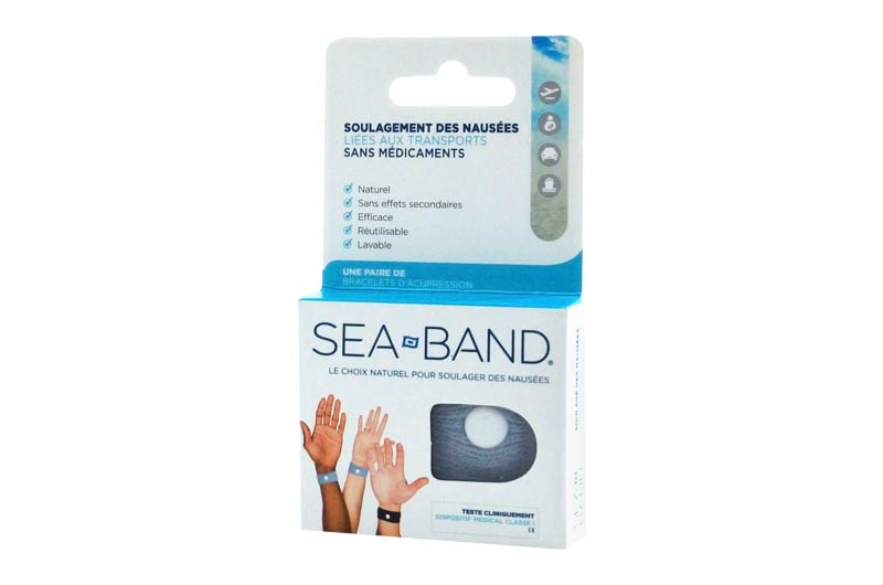 Sea Band Mama Bracelet d'Acupression Anti-Nausées Grossesse Noir -  Paraphamadirect