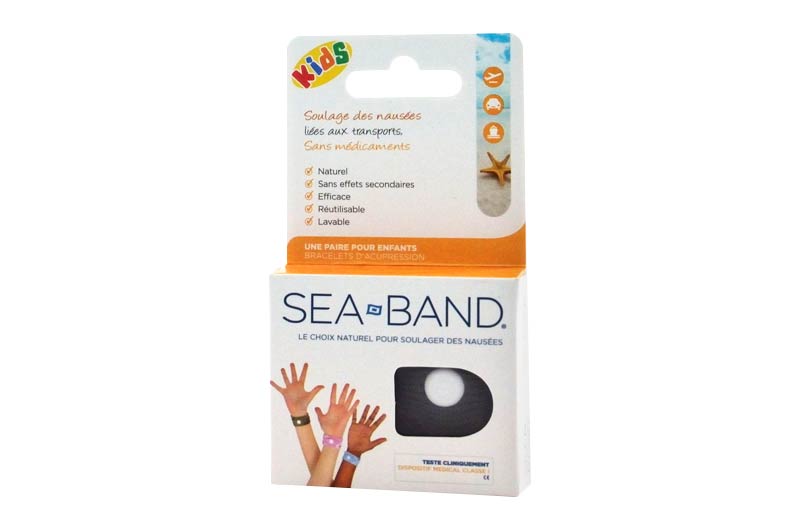 SEA BAND BRACELETS ANTI-NAUSEES Kids - Pharma-Médicaments.com