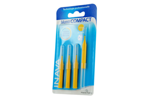 INAVA brossettes mono compact jaune