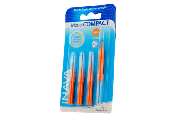 INAVA brossettes mono compact orange