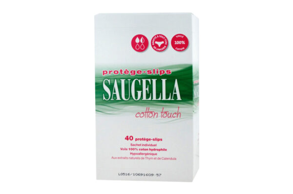 SAUGELLA Cotton-Touch Protège slip boîte de 40