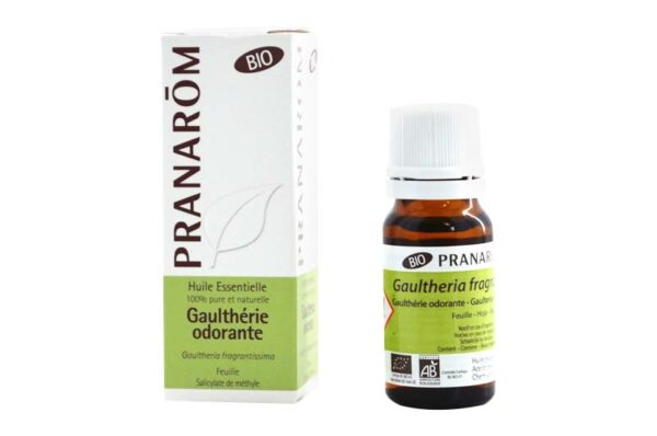 HUILE ESSENTIELLE chémotypées Gaulthérie BIO- feuille 10 ml