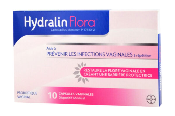 HYDRALIN Flora 10 capsules vaginales