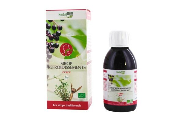 HERBALGEM Sirop Refroidissement BIO 150 ml