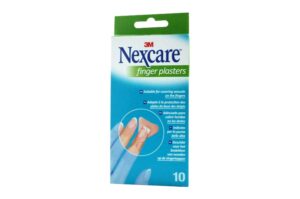 NEXCARE FINGER PLASTERS pour les plaies du bout des doigts X 10